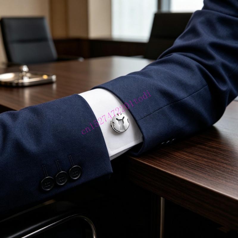 ポリッシュラウンドフリップトップカフス 17.5 ミリメート - Tie Clip Silver のレビューと価格